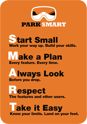 Park Smart Safety Sign